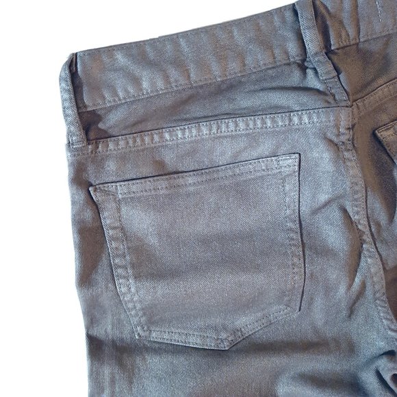 GAP Women's Straight Leg Pants - Charcoal - Picture 2 of 10